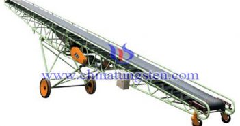 【知鎢】鎢礦山設備–膠帶輸送機 膠帶輸送機圖片