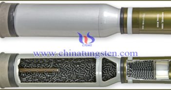 一枚裝填了1100顆鎢彈丸的炮彈能發(fā)揮什麼作用? M1028彈藥筒圖片