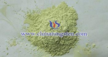 防輻射新材料用黃色氧化鎢 防輻射新材料用黃色氧化鎢圖片