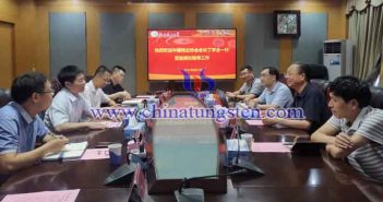 鎢協會長丁學全一行到江西調研圖片